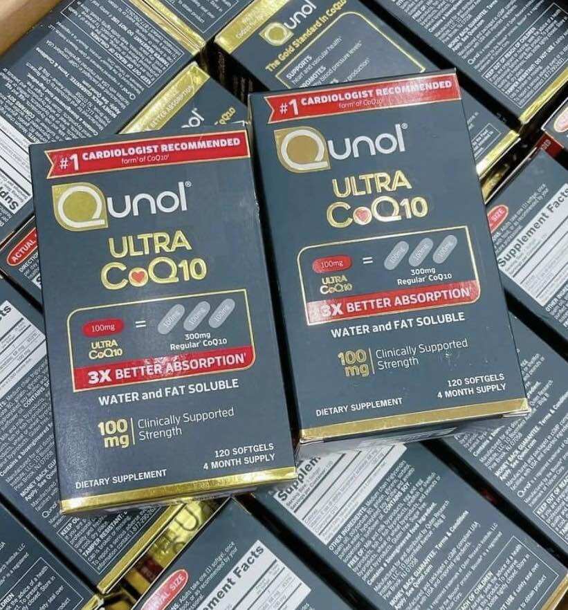 Viên uống bổ tim mạch Qunol ultra coq10 120 viên