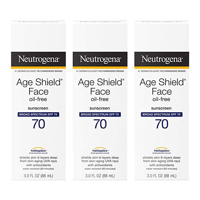 Kem chống nắng Neutrogena Age Shield SPF 70 cho da mặt