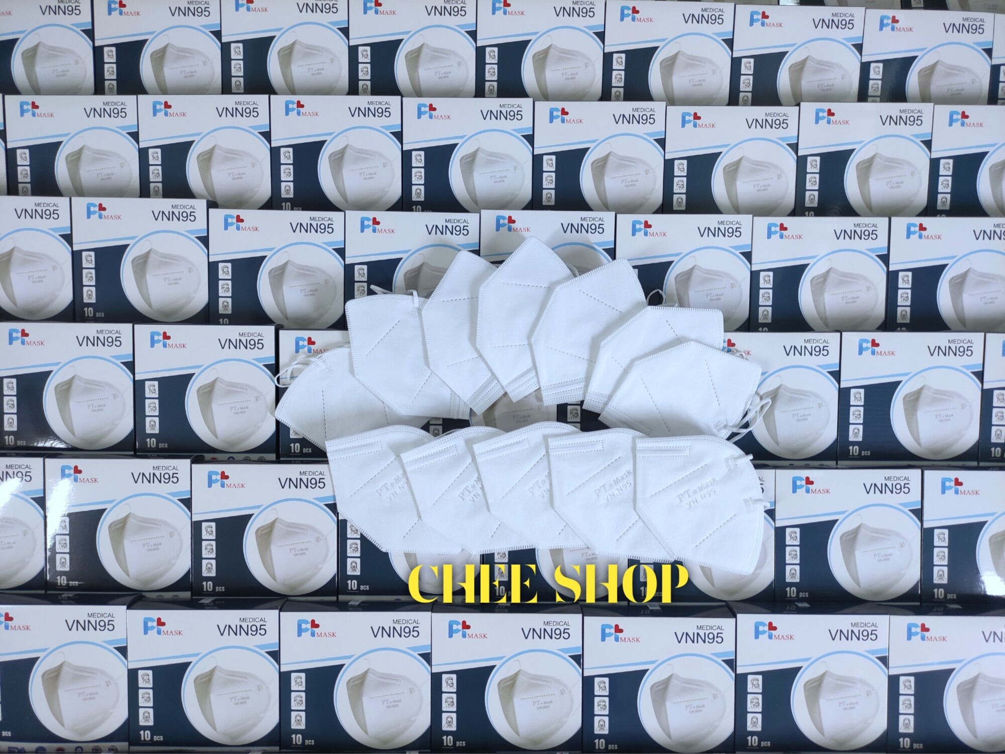 Combo 30 Hộp Khẩu Trang N95 ( 300 Cái )