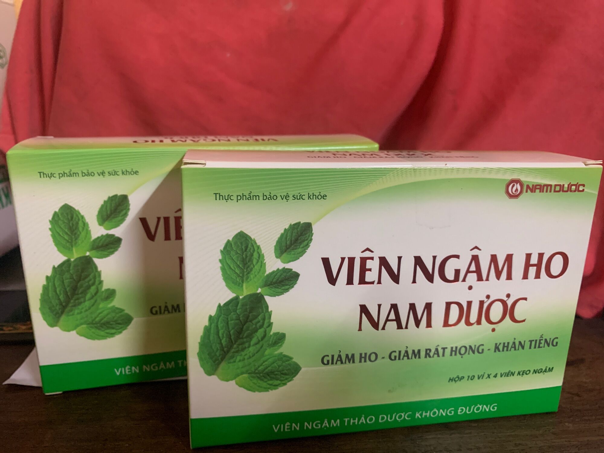 Viên Ngậm Ho - nam dược (hộp 40viên)