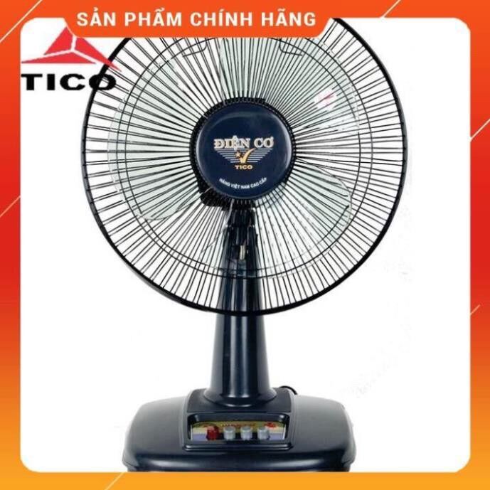 Quạt bàn điện cơ tico việt nhật b300-có ảnh thật sp