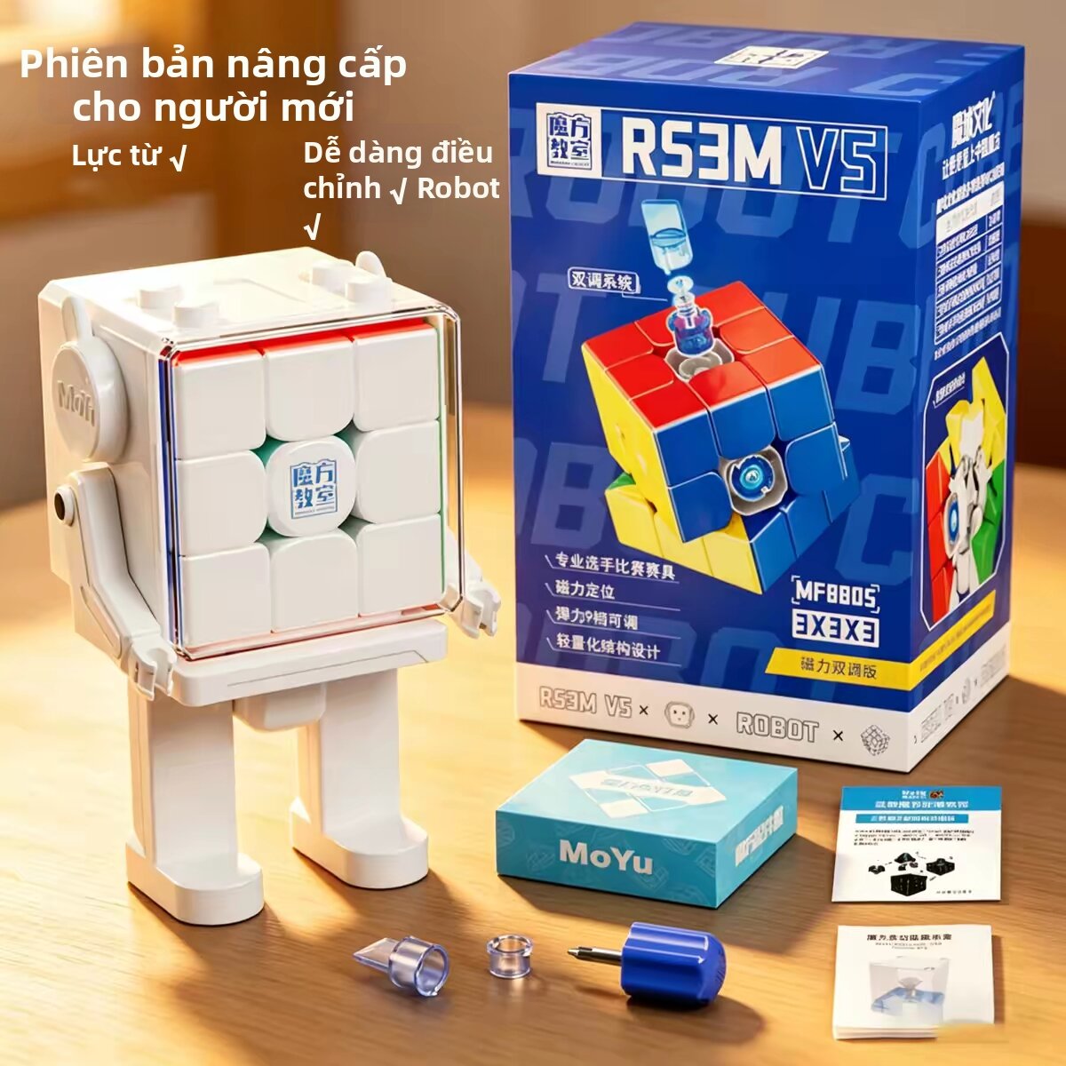 MOYU | Khối Lập Phương Giáo Dục Từ Tính