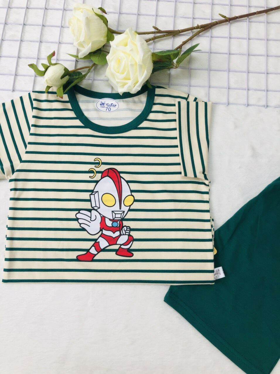 [HCM]BỘ ĐỒ THUN COTTON HÀNG NHẬP QC CHO BÉ TRAI