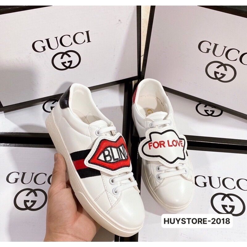 Giày Sneakers G.C Môi 👄 Nam Nữ full size 36-43