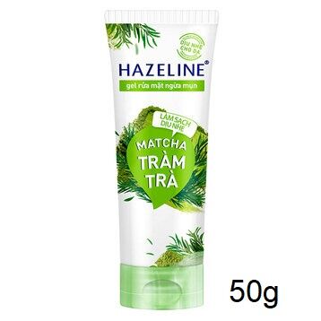 SỮA RỬA MẶT HAZELINE MATCHA TRÀM TRÀ 100g