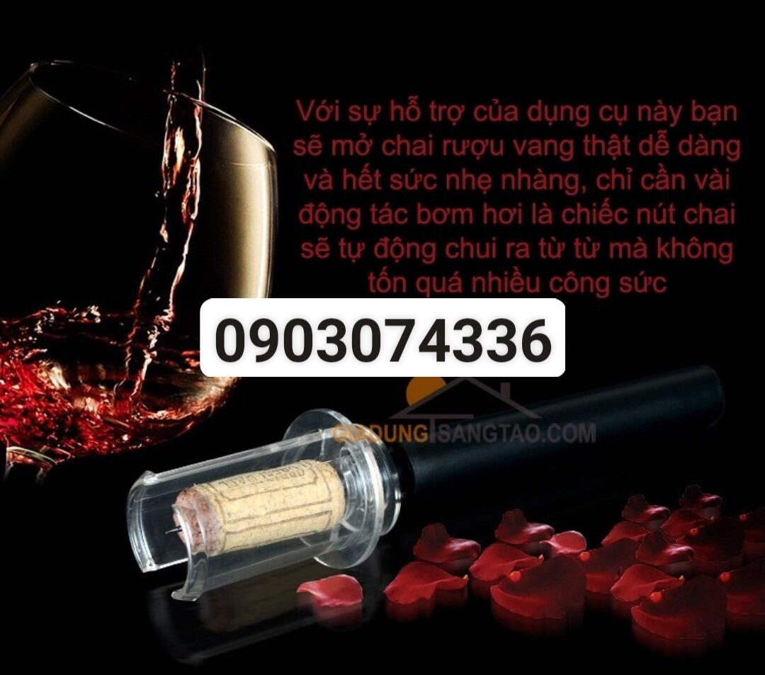 Dụng cụ khui rượu vang áp lực