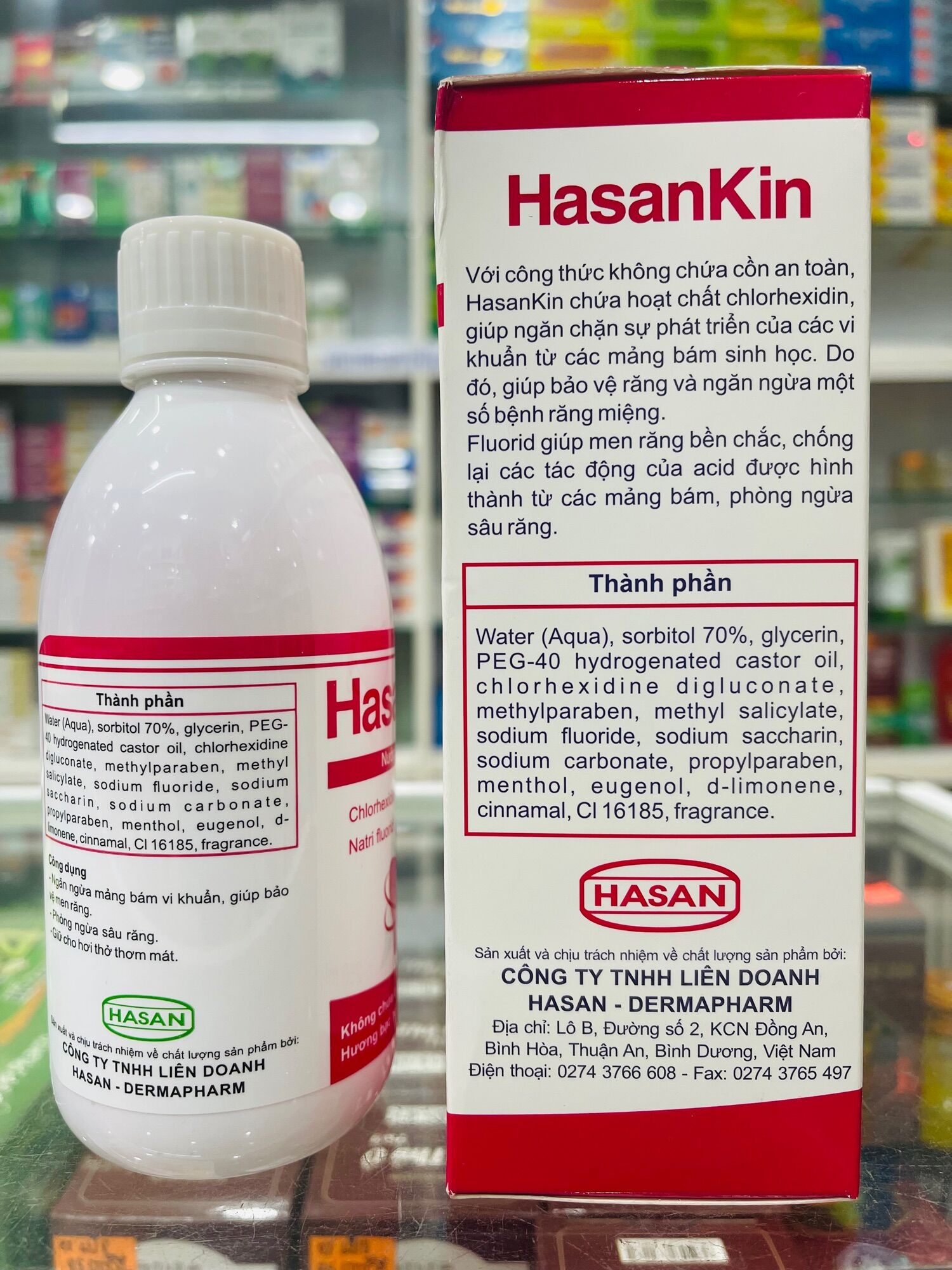 Nước súc miệng Hasankin - 150ml