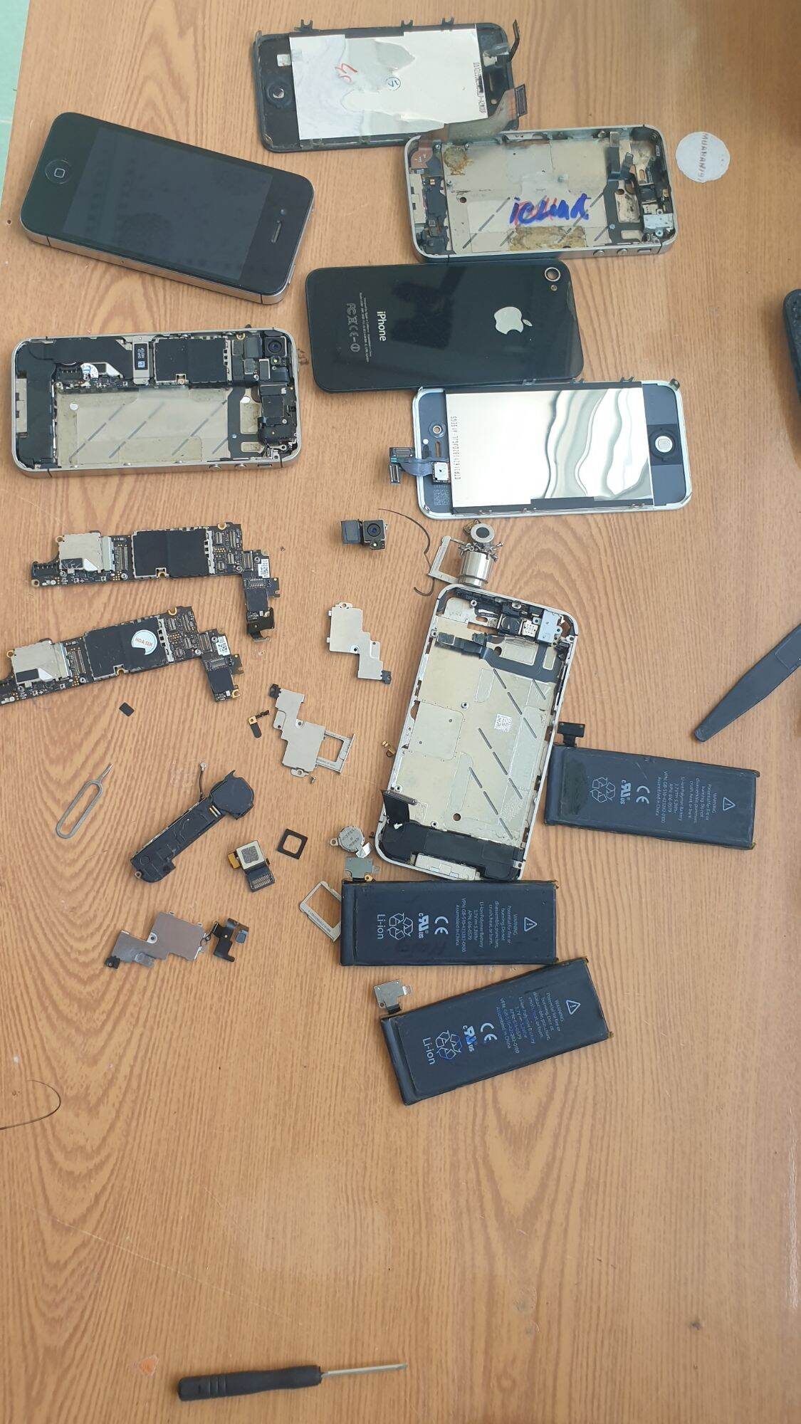 linh kiện điện thoại Ip 4s tháo máy