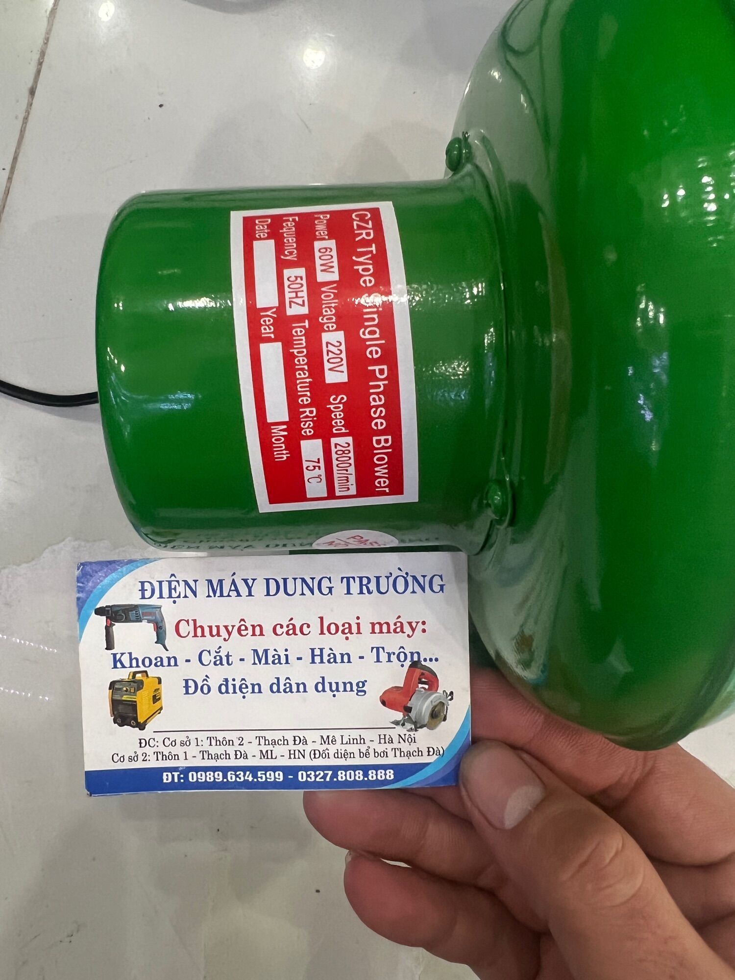 Quạt thổi , bễ thổi gió 100W và 60W