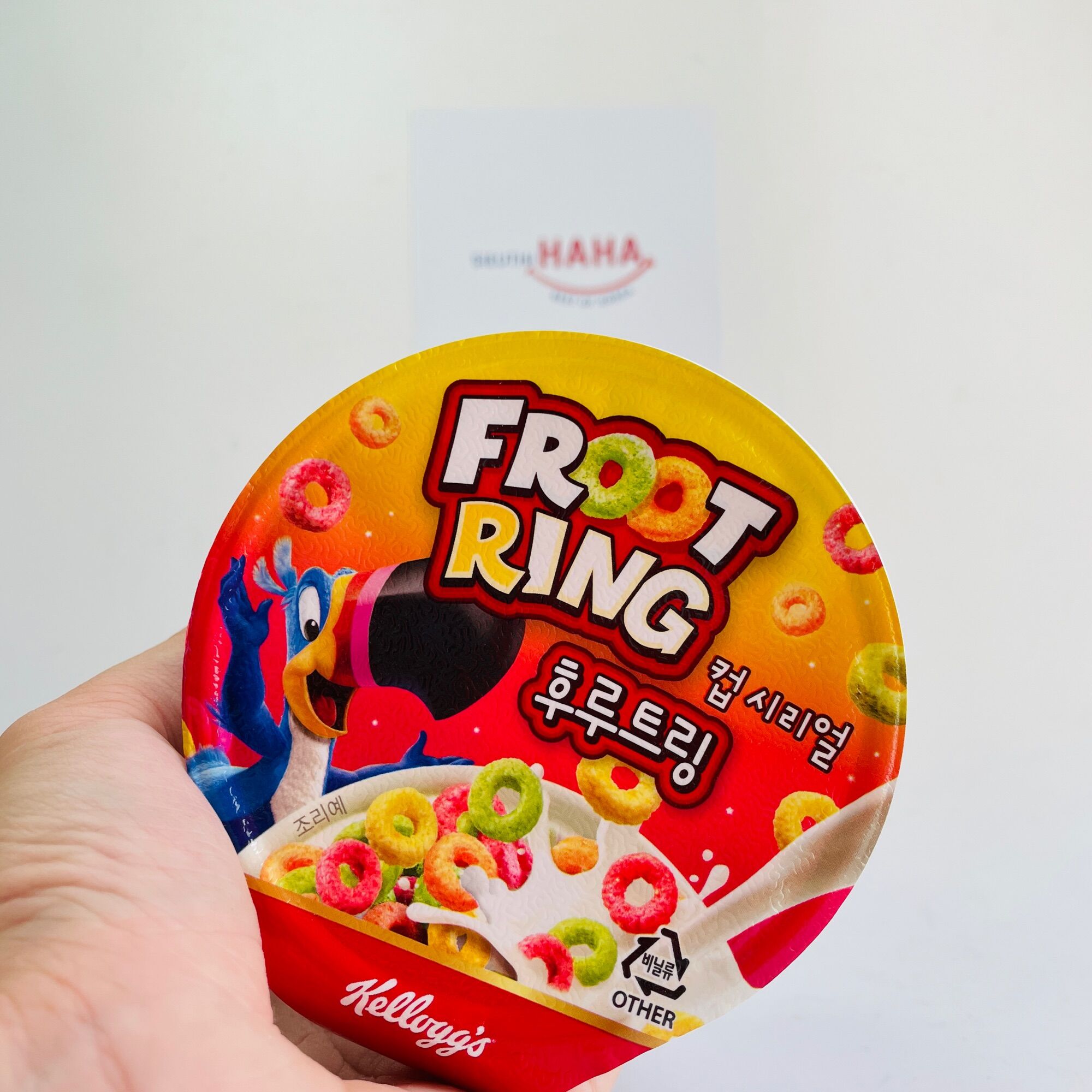 Ngũ cốc ăn sáng Kelloggs Hàn Quốc FROOT RING CỐC 30G 후루트링
