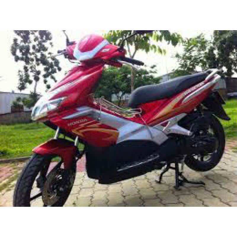 Tem dán chữ nổi sườn sau xe AB Air blade (đời 2007-2008 ) nhựa abs dẻo zin chính hãng HonDa