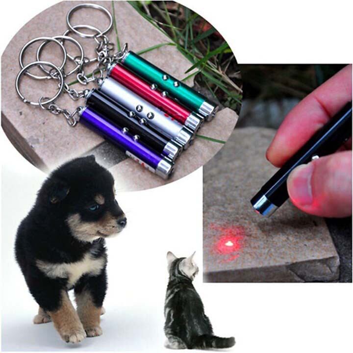 Đèn Laser 4 chức năng( đèn pin, tia laser,rọi tiền giả,móc khóa) kèm 3 pin