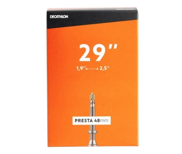 Săm 29x1,9/2,5 mm van Presta 48 mm Decathlon