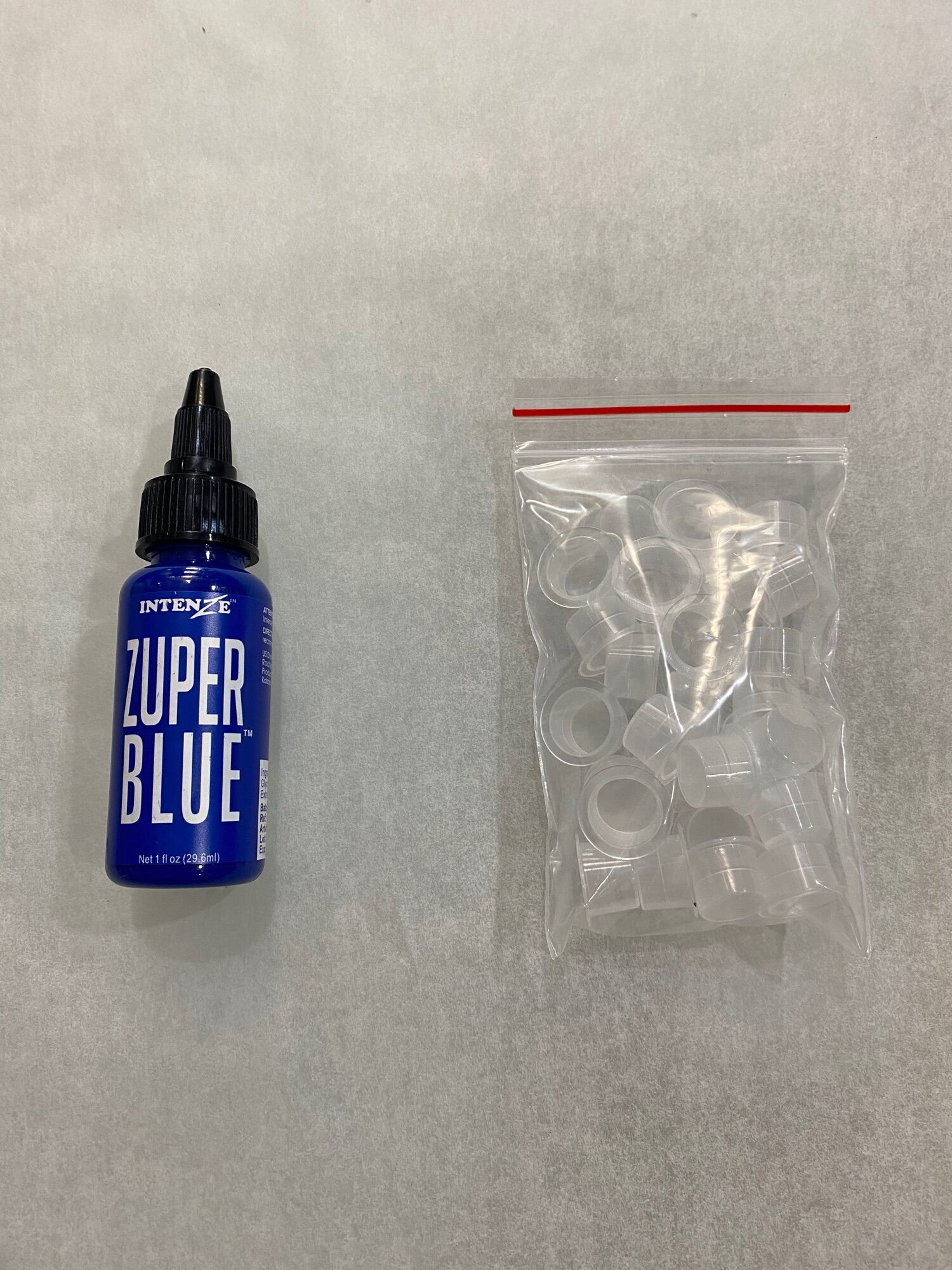 🎁 [ QUÀ TẶNG ] Mực xăm trung cấp mầu xanh 30ml Zuper blue🎁