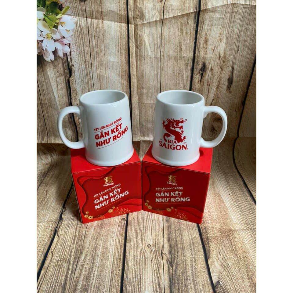 Ly sứ Minh Long quà bia Sài Gòn