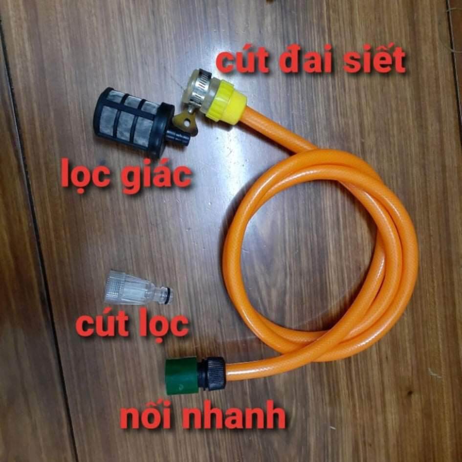 ống hút máy rửa xe,  dây cấp nước máy rửa xe, ống cấp nước máy rửa xe