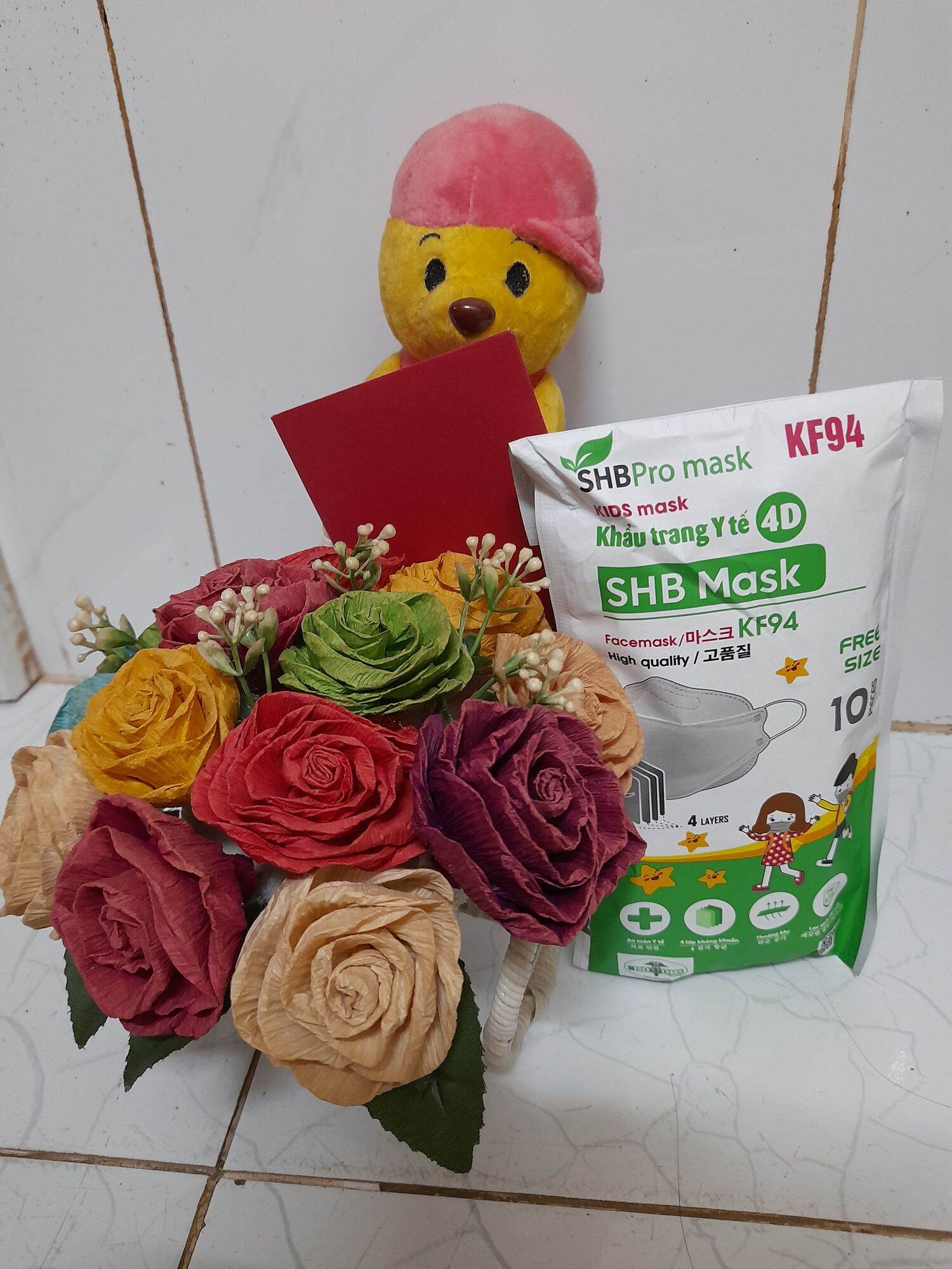 Khẩu trang 4d for kid shb pro mask 1 gói / 10 chiếc