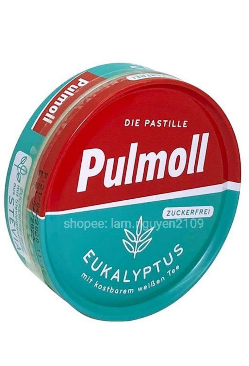 Kẹo ngậm không đường Pulmoll các vị