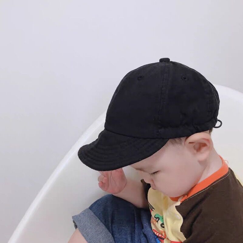 Mũ lưỡi trai mềm vành ngắn cho trẻ em