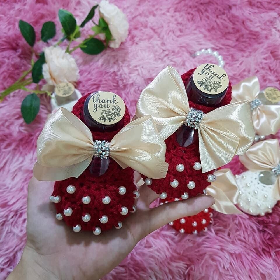 giày nơ ngọc bé gái
