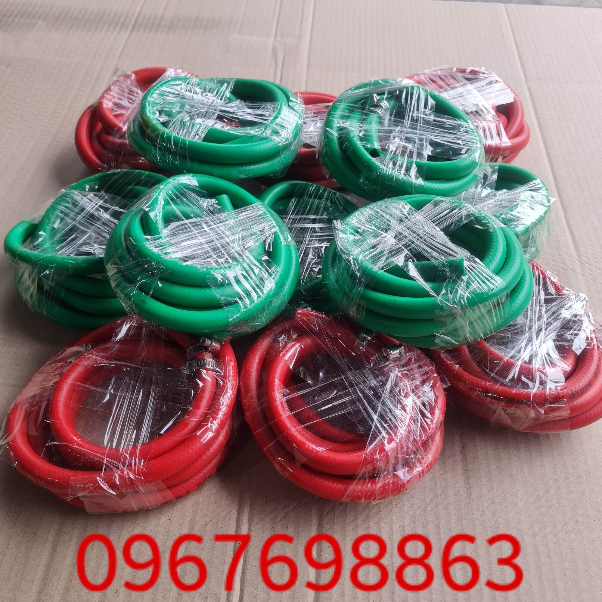 Dây sang chiết khí oxy, nito...Dây sang chiết khí áp lực cao từ bình to qua bình nhỏ có đồng hồ đo áp lực 25MPa