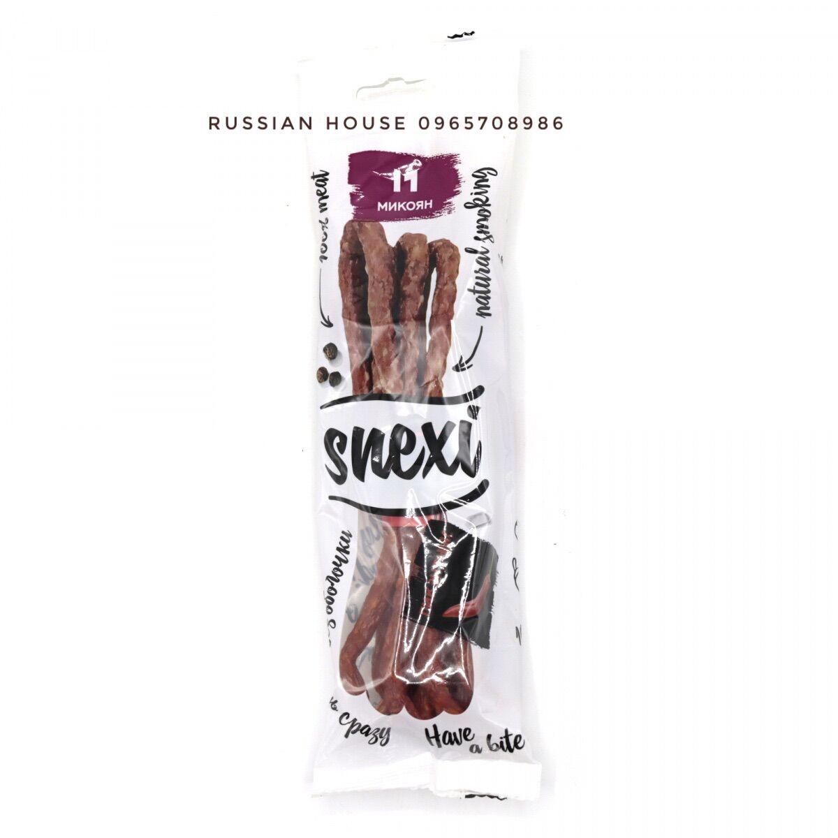 Salami que Snesix của Nga/100g