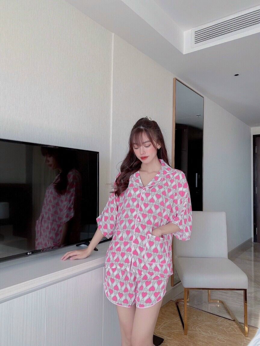 Đồ bộ đùi Satin