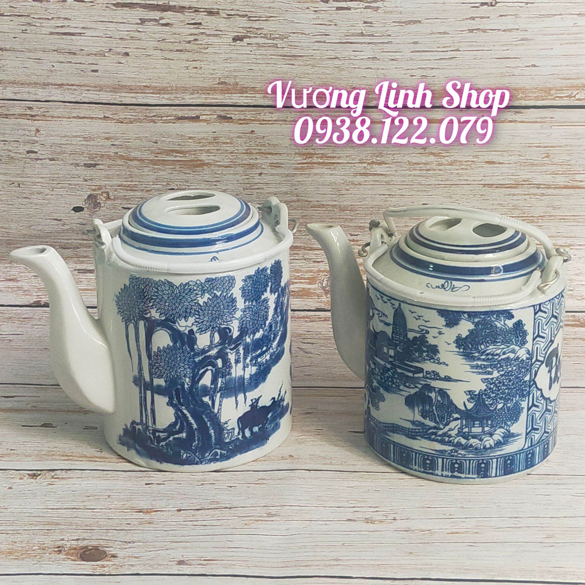 BÌNH TÍCH SỨ 1L-1L500ml-2L (mẫu tùy đợt)