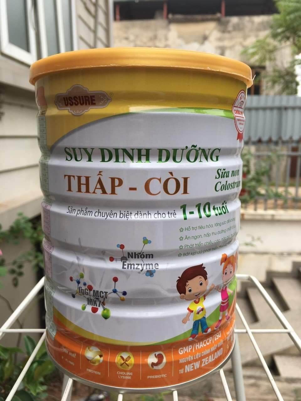 sữa bột USSURE SUY DINH DƯỠNG THẤP CÒI (dành cho trẻ từ 1-10tuổi ). TẶNG ngay 50k khi theo dõi gian hàng
