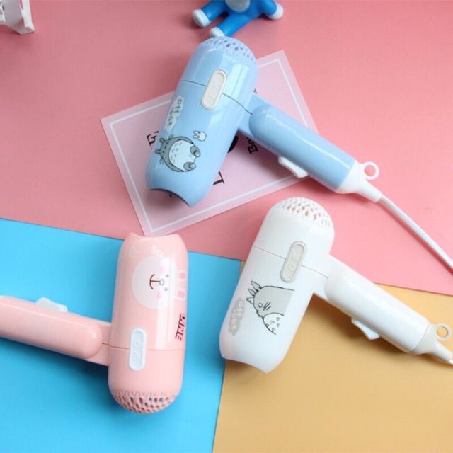 Máy sấy tóc mini icon siêu kute hình thú ( chạy rất khoẻ, bền, hàng loại 1)