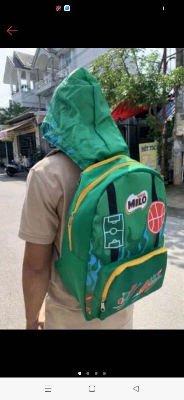 [HCM]Balo Milo Năng Động Cho Bé