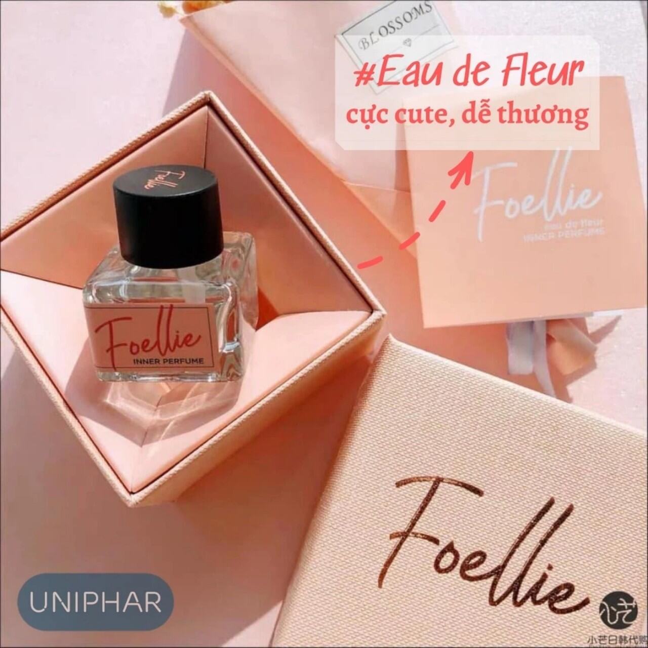 [CHÍNH HÃNG]NƯỚC HOA VÙNG KÍN foellie 5ml Eau DE INNERB perfume.hương thơm NÒNG NÀNG MÃNH LIỆT.