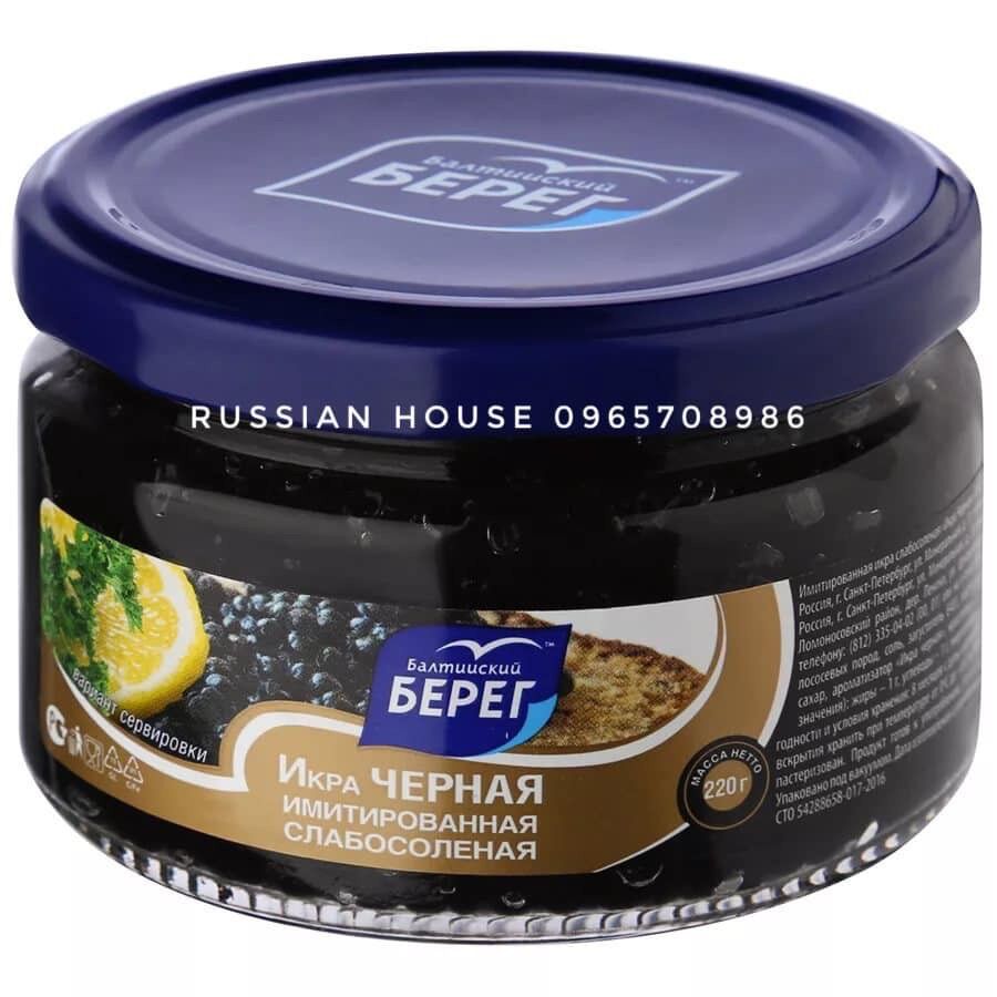 TRỨNG CÁ ĐEN CỦA NGA/220g