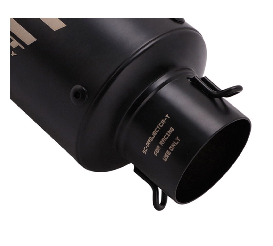 Pô SC Đen Lưới Tem vàng Miệng 51mm