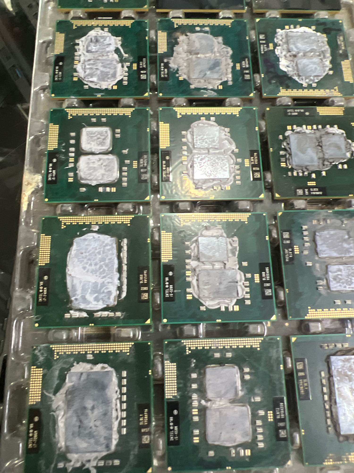 Bộ vi xử lý cpu core i5 i7 laptop dòng 3 số dành cho main hm55 hàng zin tháo máy