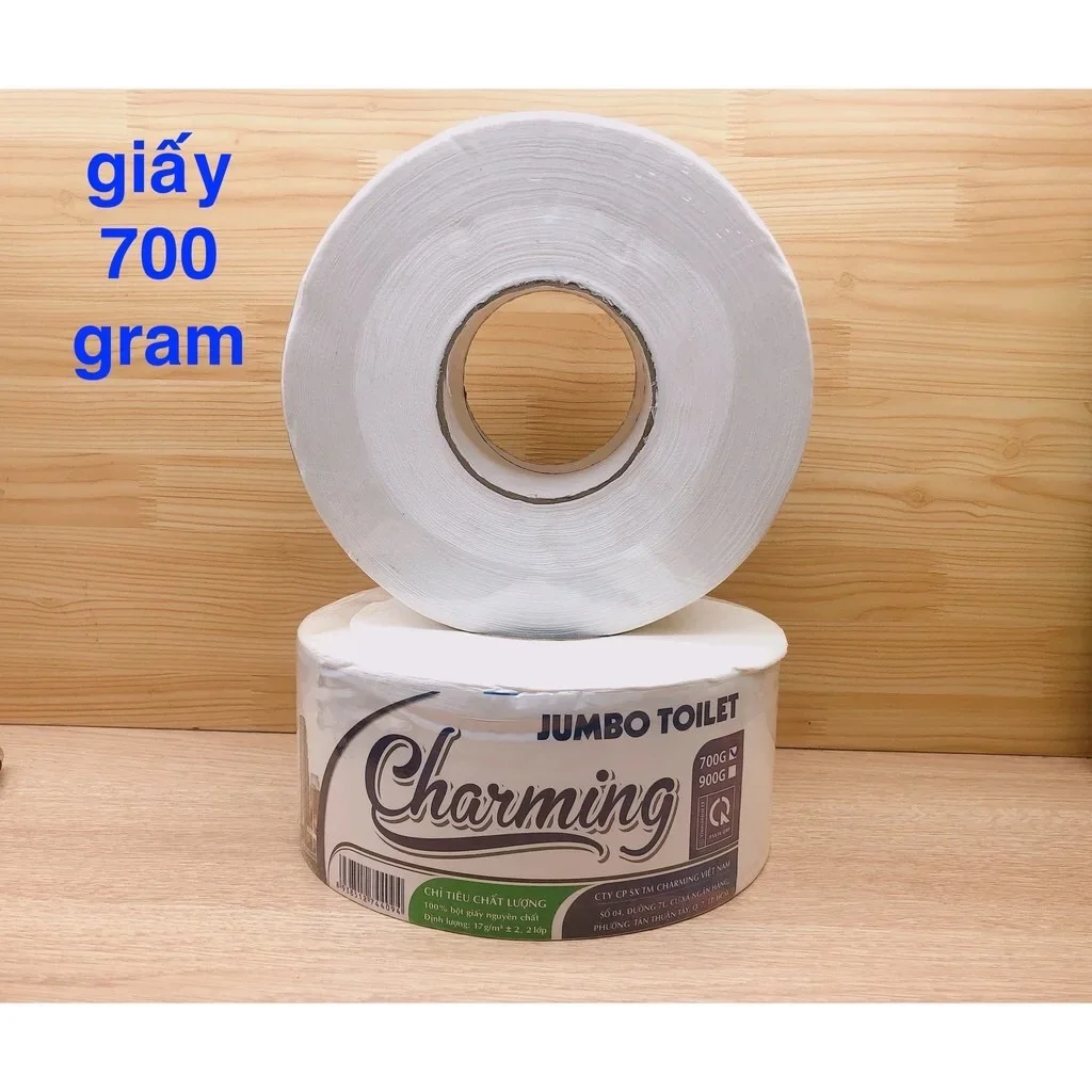 [HCM]giấy vệ sinh cuộn lớn 700 gram