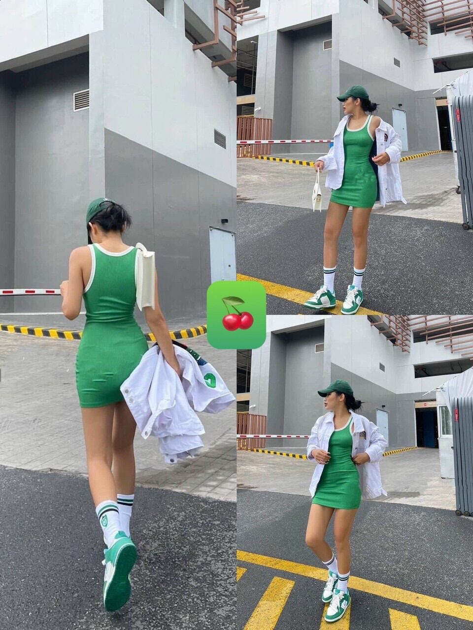 [HCM] ĐẦM BODY BA LỖ PHỐI VIÊN FROM DƯỚI 50KG
