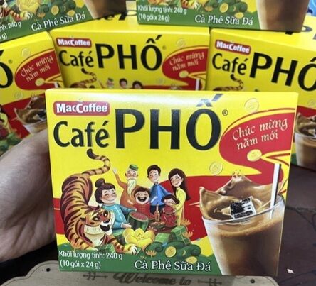 cafe phố (cafe sữa đá) hộp 10× 24gr