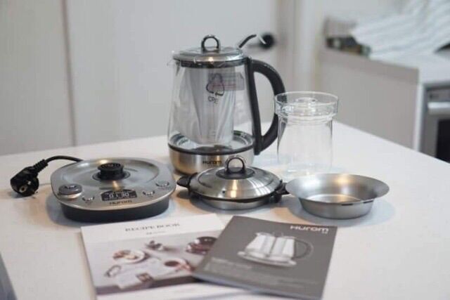(Bảo hành 2 năm) Máy pha trà-chưng yến HUROM TEA MASTER TM-P02FSS