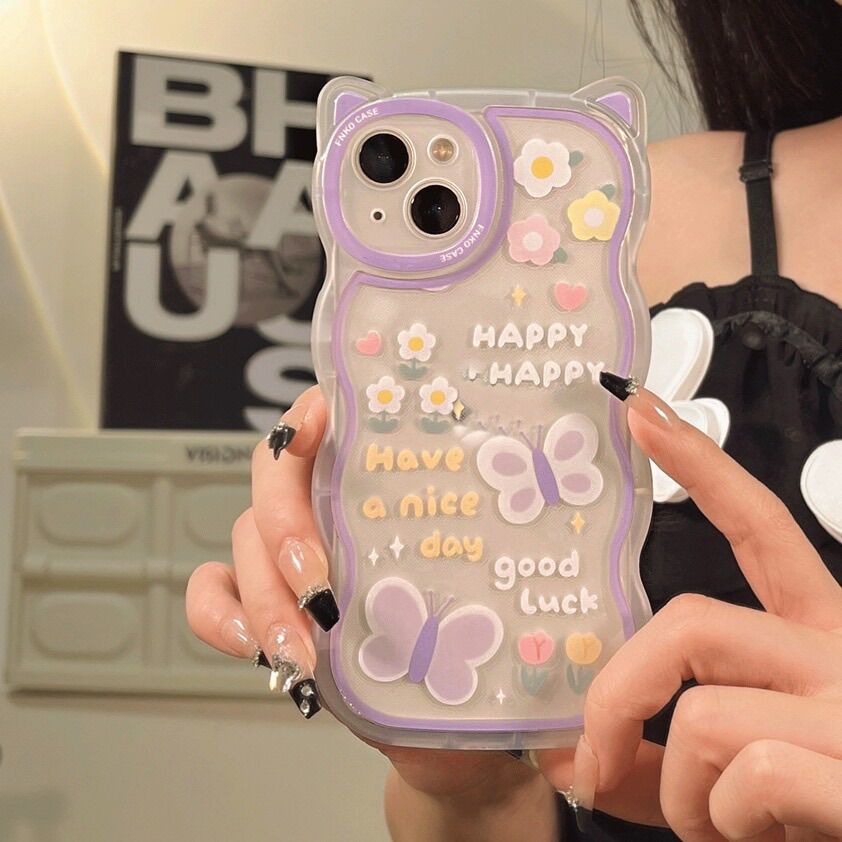 [Clover 2020] Ốp lưng nhựa dẻo iPhone 14 Pro Max có tai mèo