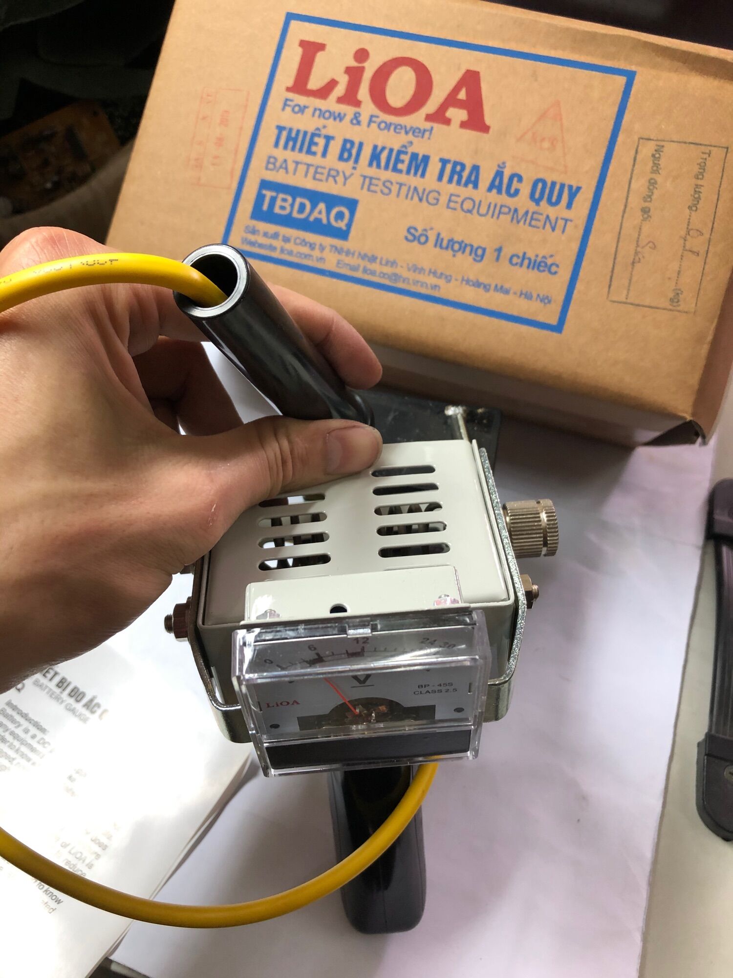 Thiết bị kiểm tra Ắc Quy LiOA