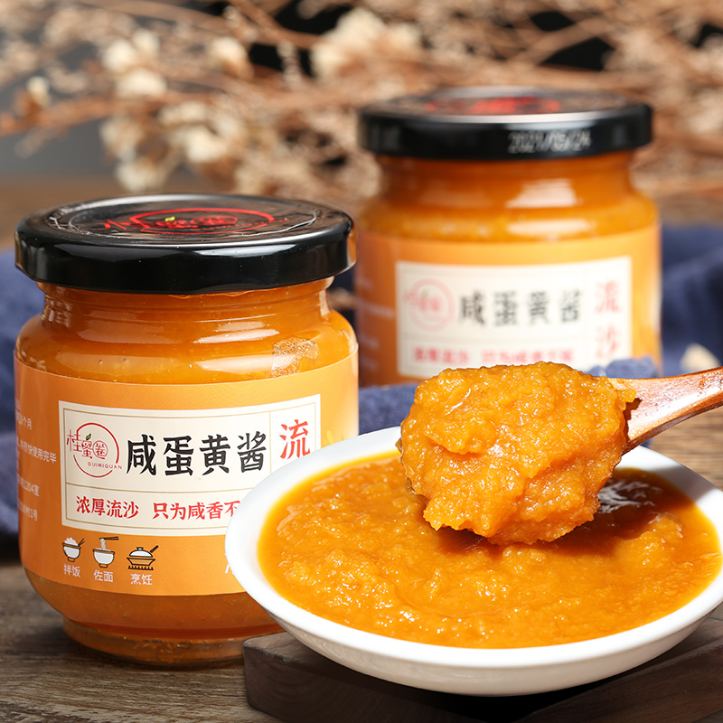 Sốt tương trứng muối