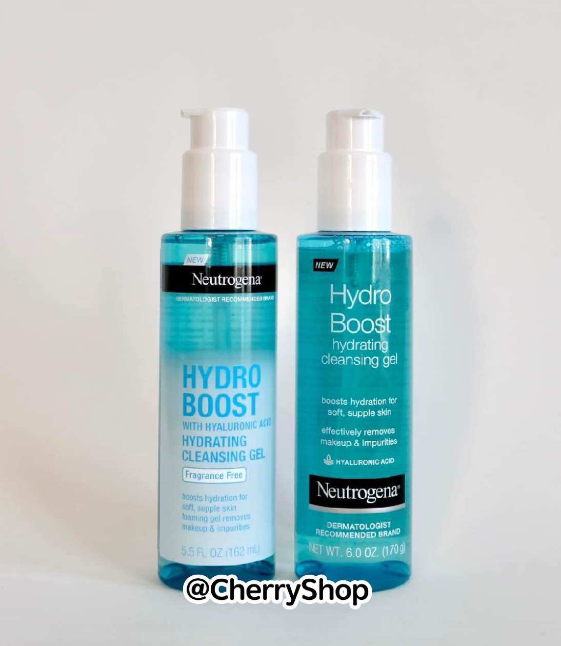 Sữa Rửa Mặt Neutrogena Hydro Boost Hydrating Gel/Gentle Lotion