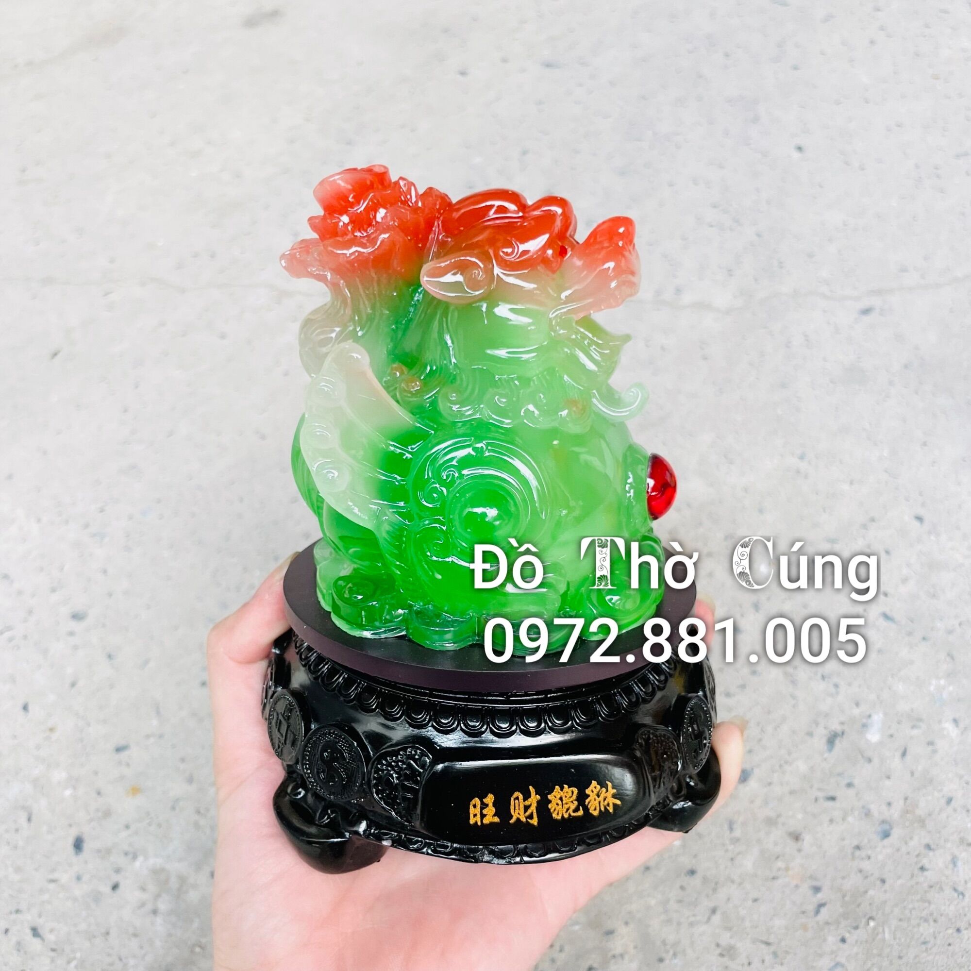 Thiềm thừ phong thủy , Cóc tỳ Hưu Đế Gỗ  (loại Nhỏ)