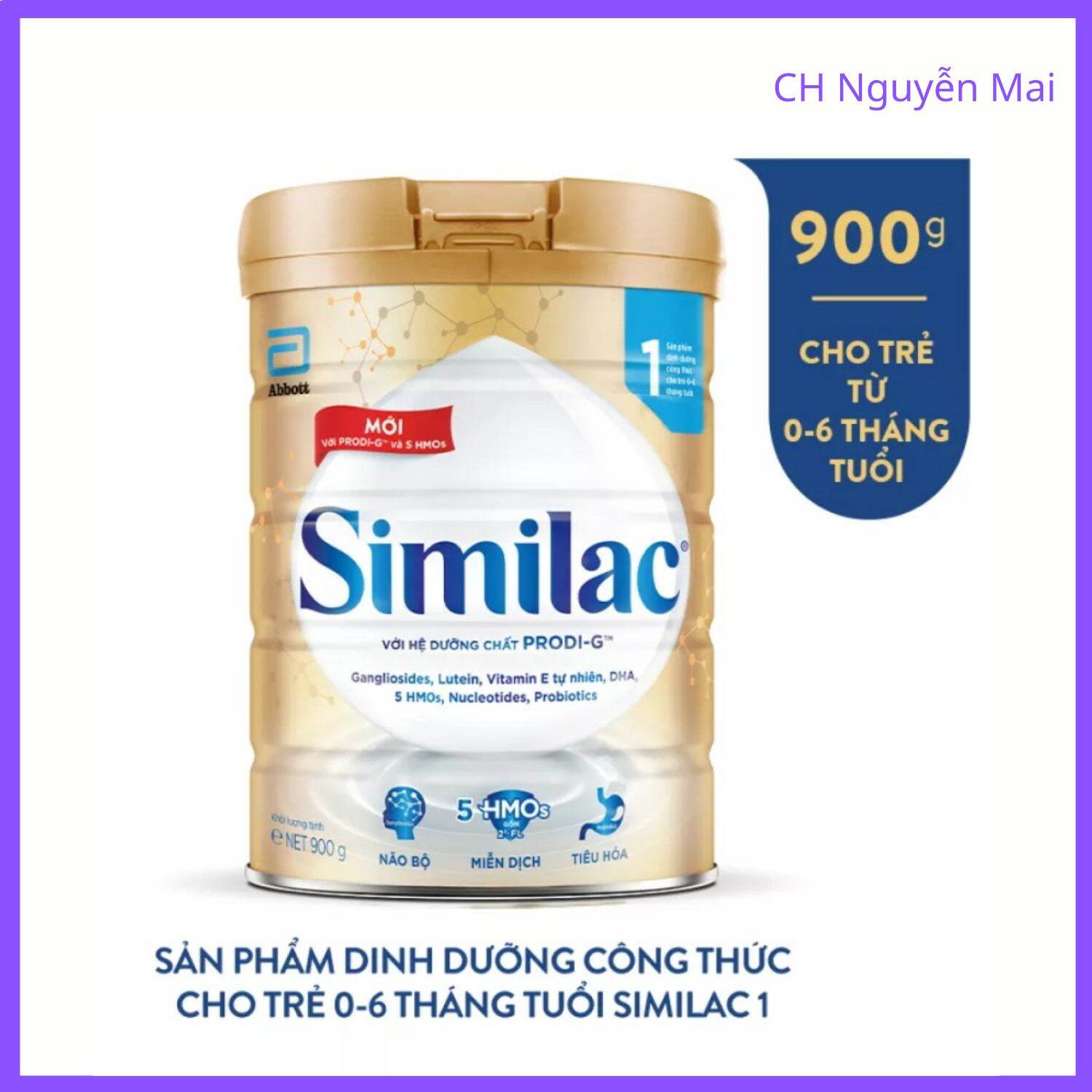 Sữa bột similac 1 - 900g