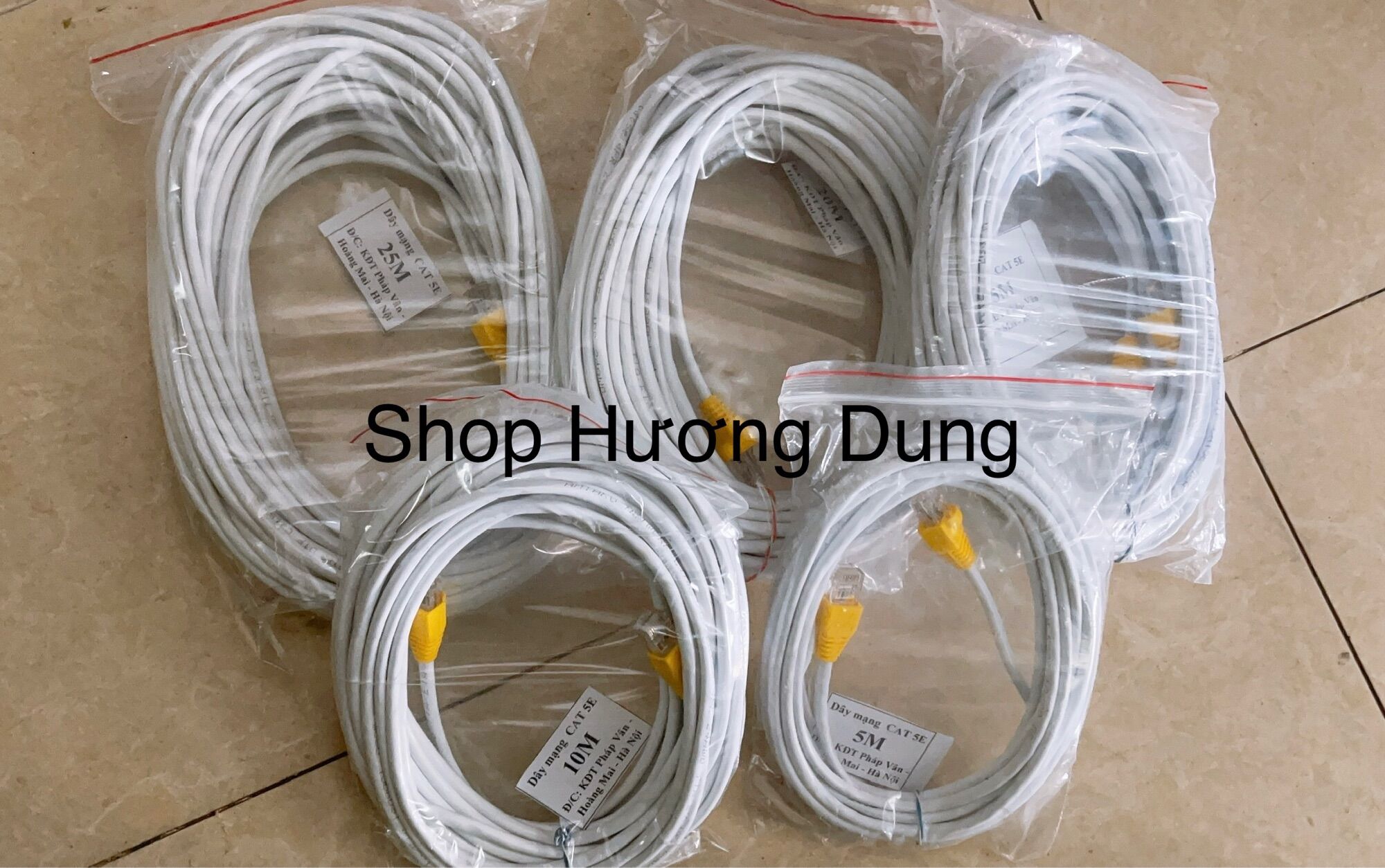 Dây cáp mạng bấm sẵn 2 đầu