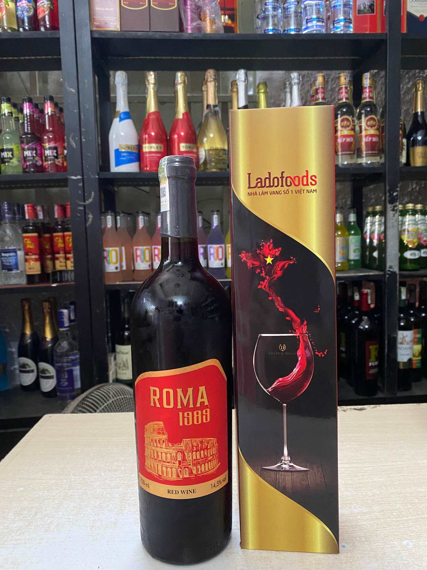 Vang Đỏ ROMA 1989 14.5 % 750ml