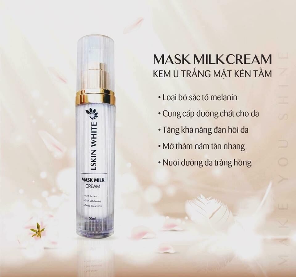 Compo 2 ủ trắng kén tằm( Lskin white)