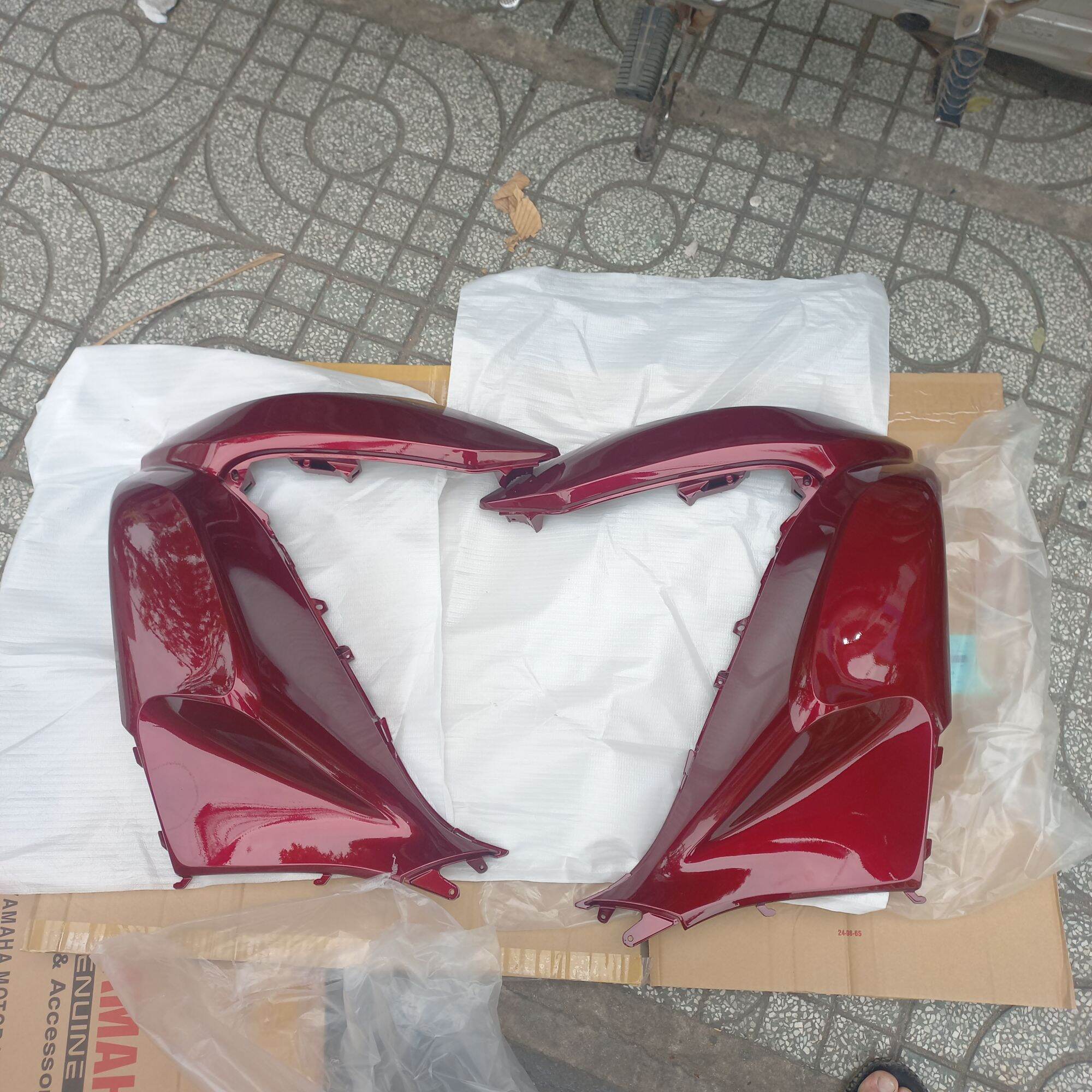 Bửng pcx 2012 - 2013 màu đỏ đô