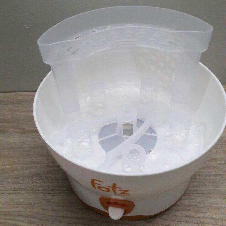 [HCM]Máy tiệt trùng bình sữa siêu tốc 6 bình Fatzbaby FB4019SL
